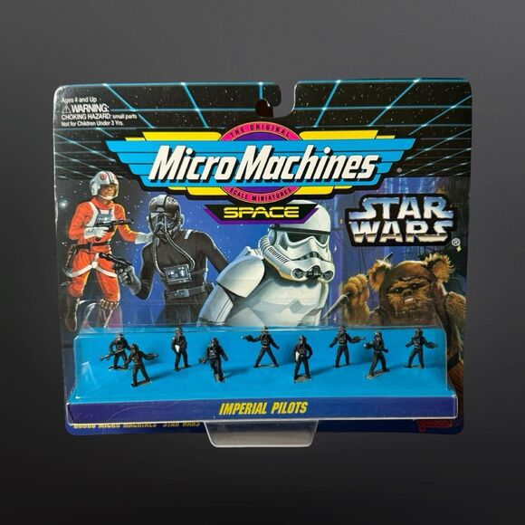 NIP Sealed 1994 Galoob Micro Machines Star Wars: Imperial Pilots Mini Figures C2 - Picture 1 of 7
